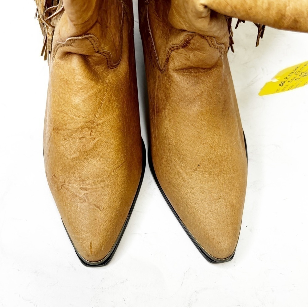 Buffalo Gap | Vintage Western Fringe Booties - Picture 3 of 10
